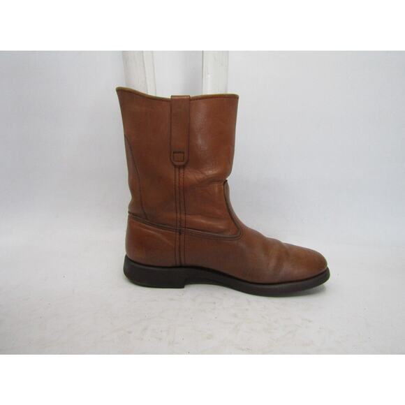 Red Wing Mens Size 7 D Brown Leather Work Cowboy Western Boots main image 4